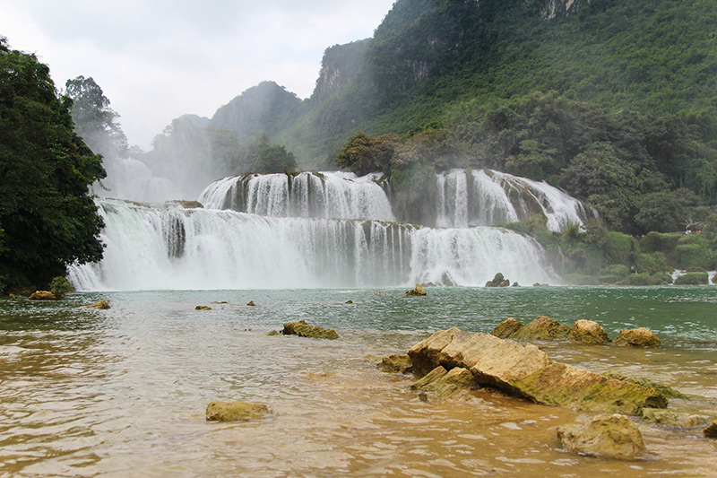 Thác Bản Giốc - Thác Chính