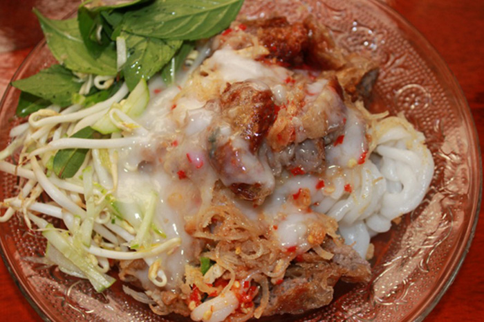 Bánh tằm bì Hà Tiên