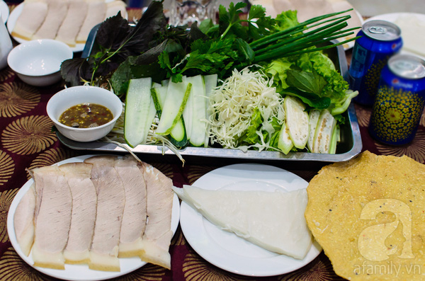 Bánh Tráng Thịt Heo Quảng Nam