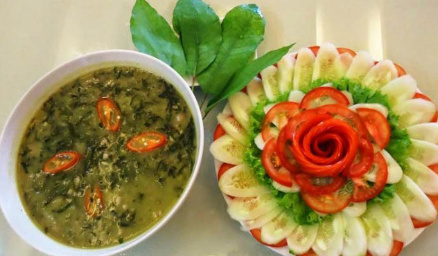 Canh tiết lá đắng Lai Châu