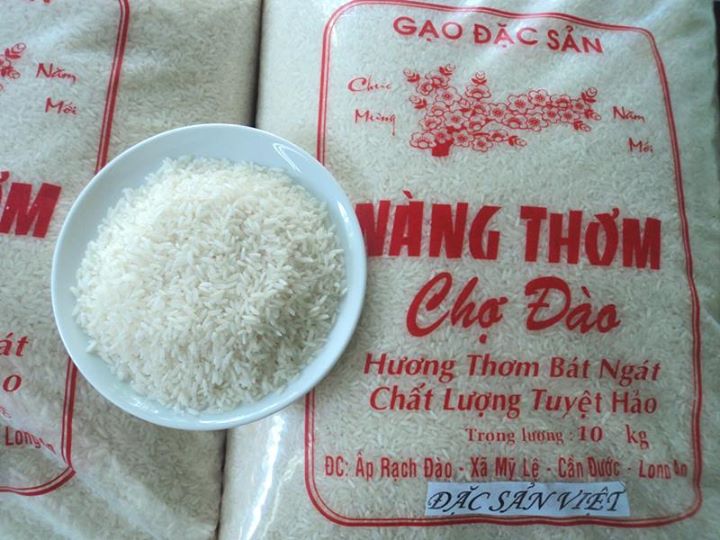 Gạo nàng thơm chợ Đào Long An