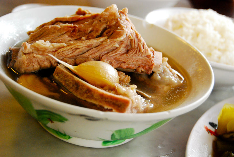 Súp sườn Bak Kut Teh Singapore