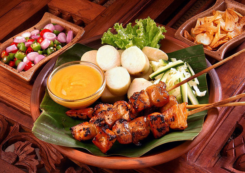 Thịt xiên Satay Singapore