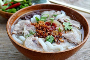 Bánh Canh bột xắt Bến Tre