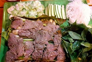 Bò bảy món Núi Sam An Giang