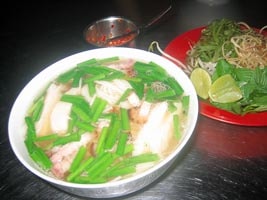 Bún nước kèn Châu Đốc