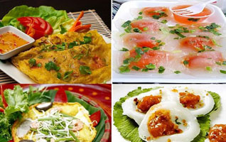 Các loại bánh Huế: Bánh bèo, bánh bột lọc, bánh khoái