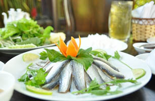 Gỏi cá chình Quy Nhơn