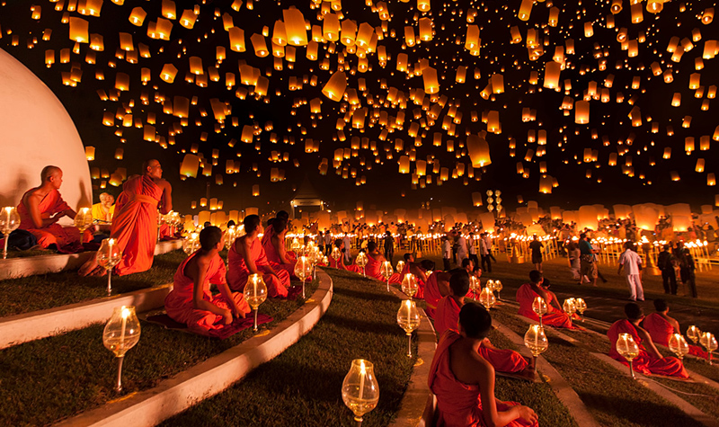 Lễ hội Loy Krathong, Thái Lan