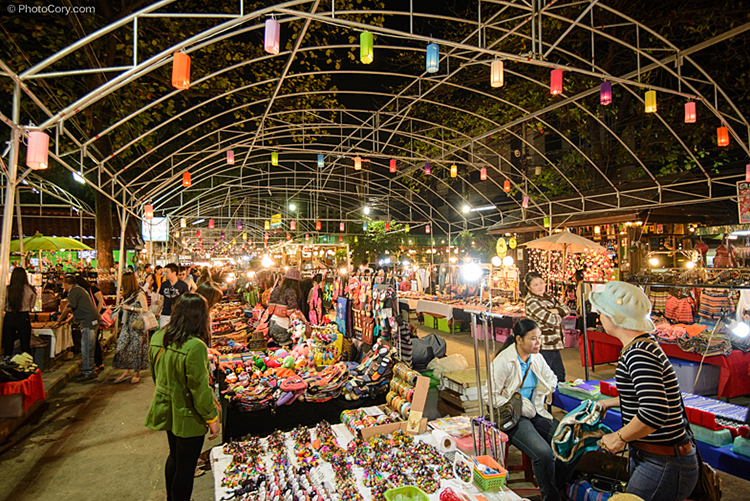 Night Market Bazaar Chiang Mai