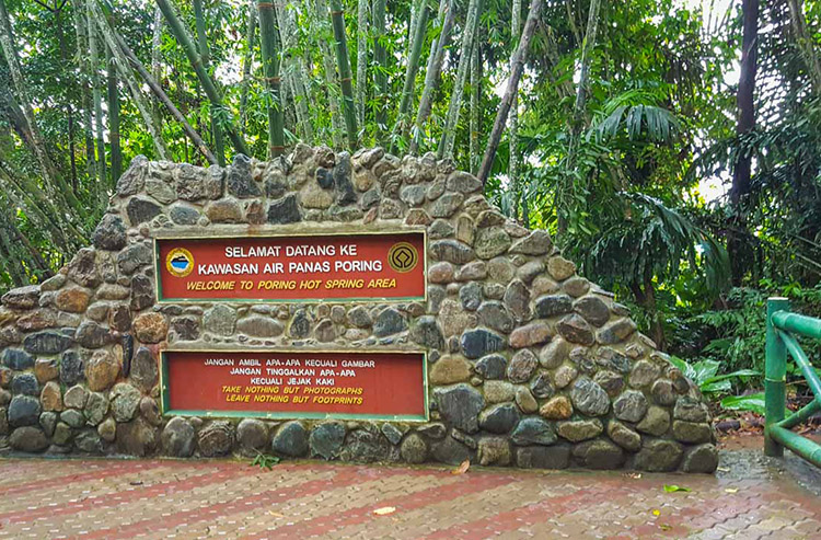 Suối nước nóng Kinabalu Park
