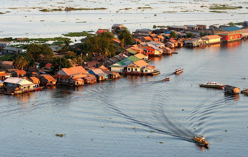 Tonlé Sap Biển hồ Siem Reap