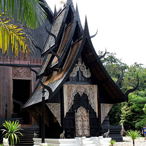 Baandam Museum - Black Temple (Chùa đen)