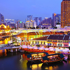 Cầu cảng Clarke Quay