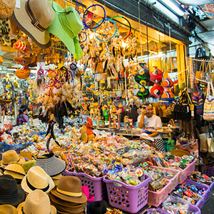 Chợ cuối tuần Chatuchak Bangkok