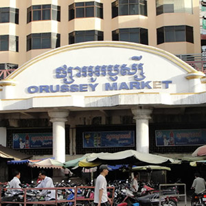 Chợ Orussey Phnom Penh Campuchia