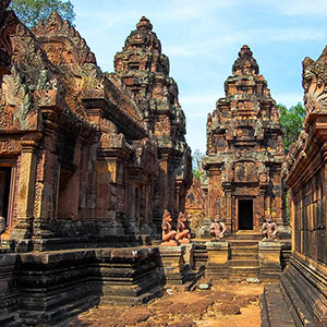 Đền Banteay Srei Siem Reap