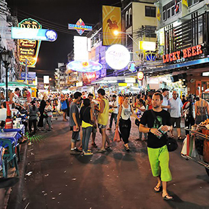 Phố Khao San Bangkok