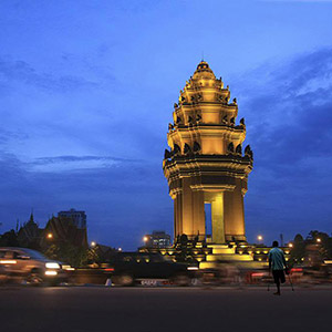 Tượng đài độc lập Phnom Pênh Campuchia