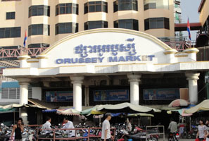 Chợ Orussey Phnom Penh Campuchia